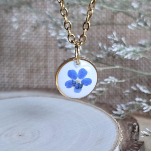 Zawieszka z niezapominajką