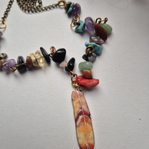 naszyjnik koralikowy Boho