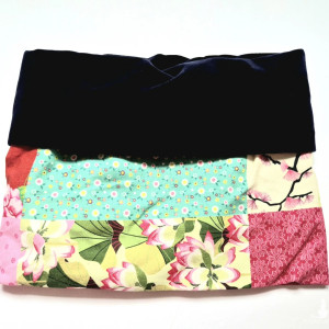 Komin patchworkowy ulica japońskiej wiśni