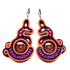 Colorful Bells kolczyki sutasz