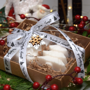 Mydełko zapachowe "Biały jeleń " w pudełku