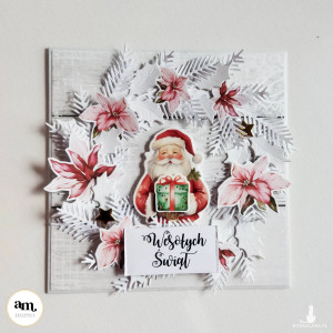 Kartka świąteczna z Mikołajem KBN-03