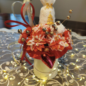 Mini Świąteczny Candle Box z aromatem