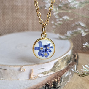 Zawieszka z niezapominajką