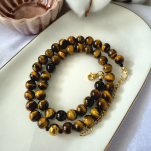 Naszyjnik z kamieni naturalnych