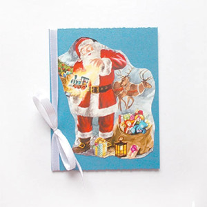 Mikołaj kartki świąteczne,  retro kartki na święta Bożego Narodzenia, świąteczne kartki z Mikołajem, Mikołajkowe kartki, kartki na Mikołaja, Boże Narodzenie kartki dla firm, karnety