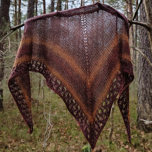 Z bursztynem - 100% najdelikatniejszej wełenki merino extrafine