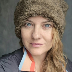 Futrzana  sztuczne futro baranek czapka