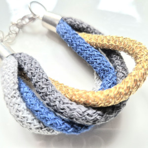 Bransoletka uniwersalna sznurkowa