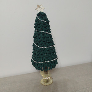 Choinka ze sznurka bawełnianego