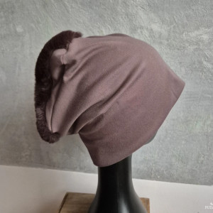 Czapka brązowa zwariowana