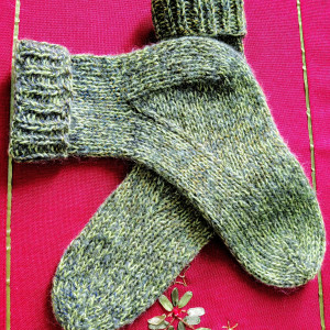 Skarpety robione ręcznie