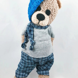 ADAM miś 40 cm, personalizacja na życzenie