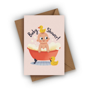 Kartka z okazji narodzin dziecka - BABY SHOWER