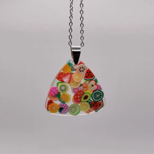 Owocowa Energia – komplet biżuterii z żywicy