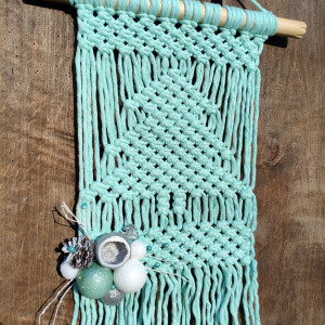 Dekoracja świąteczna - choinka w stylu Boho