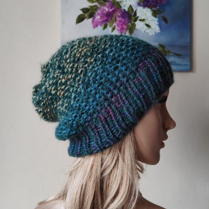 Zorza - miła czapka z alpaką