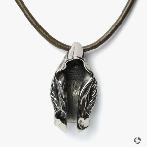 Naszyjnik ze Stali Szlachetnej 316L Assassin Cloak Man In Black