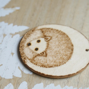 zawieszka na choinkę z jeżykiem