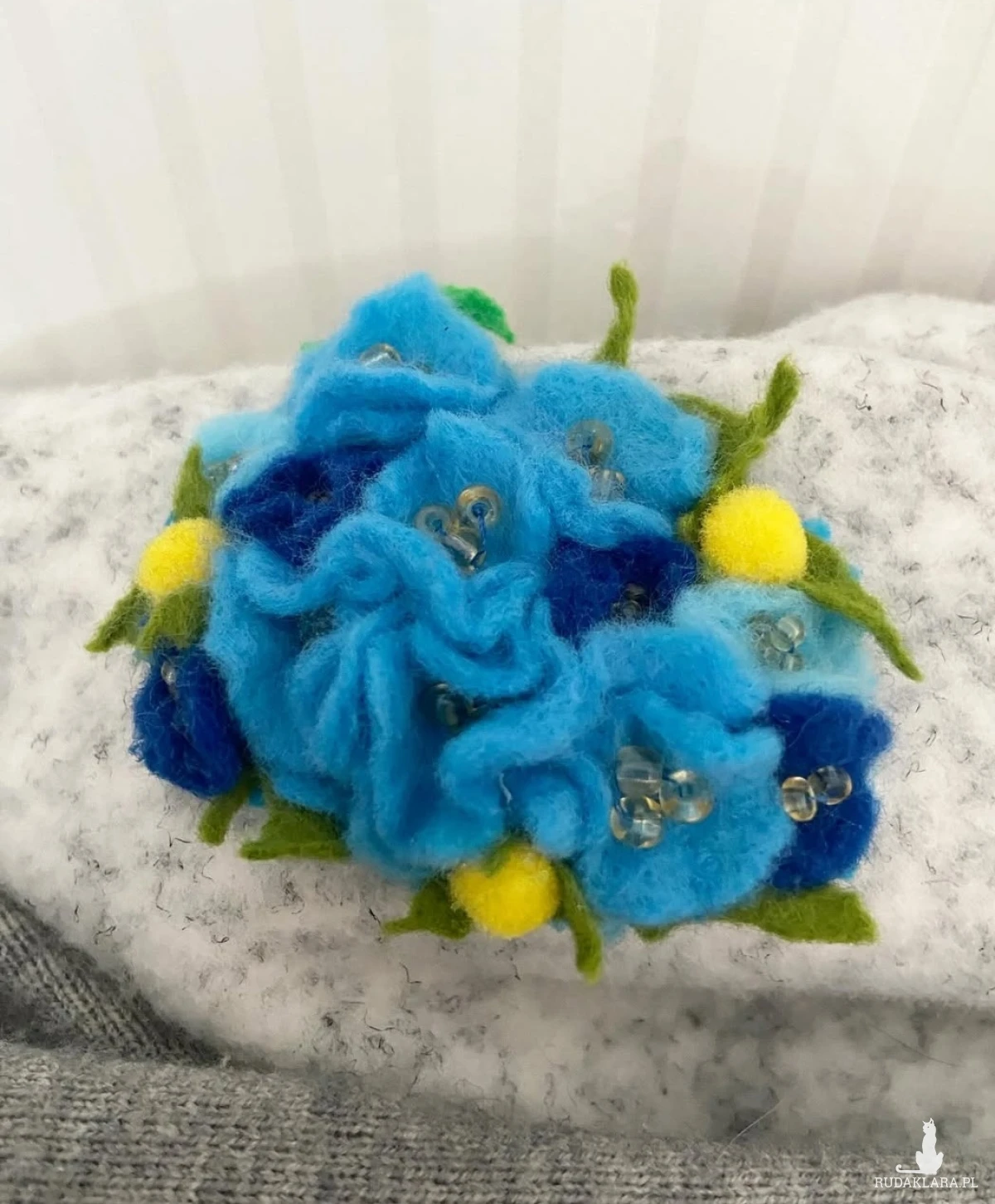 Bukiecik z filcu