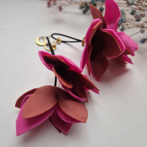 Kolczyki kwiaty leciutkie