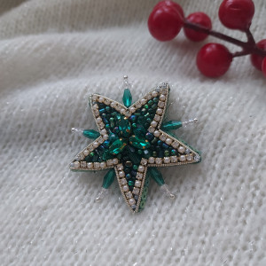 Broszka GWIAZDKA