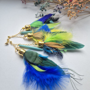 Kolczyki  lub klipsy koła szaleństwo