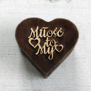 Pudełko na obrączki