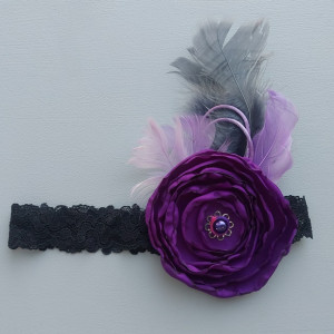 Opaska do włosów w stylu Gatsby