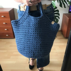 Duża torebka damska do ręki,modny koszyk.