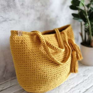 Duża torba na ramię, torebka z kieszonką,różne kolory