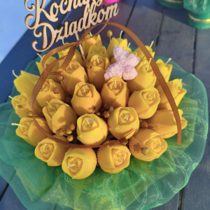 Box z naturalnych świec sojowych na Dzień Babci i Dziadka