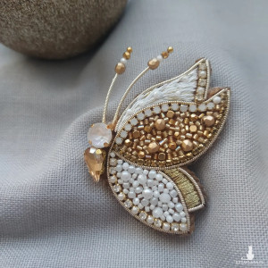 Wyjątkowa broszka MOTYL