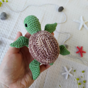 Grzechotka żółwik, Gryzak na kółku, Prezent dla maluszka