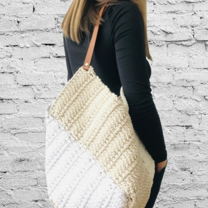 Duża torba ,torebka damska,siatka pleciona.