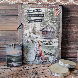 Stylowy notes z liskiem🦊