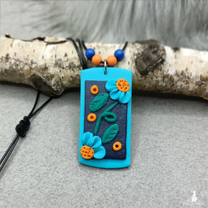 „VANESSA” wisiorek z glinki polimerowej