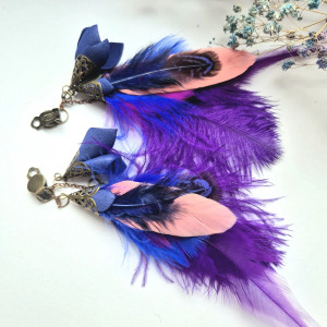 klipsy pióra szaleństwo