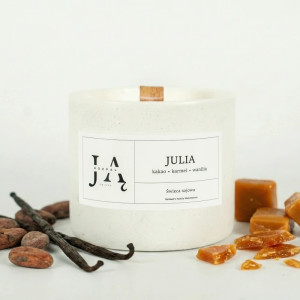 Świeca zapachowa w pojemniku | Ręcznie robiona | JULIA