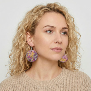 Kolczyki - minaturowe obrazy