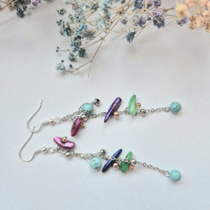 Kolczyki eleganckie lekkie