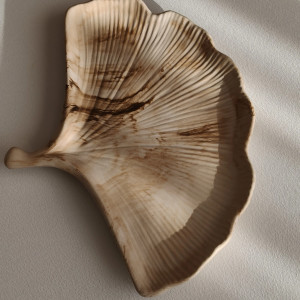 Podstawka dekoracyjna liść miłorzębu  prezent