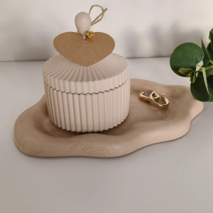 Podstawka dekoracyjna Cloud M beżowa prezent