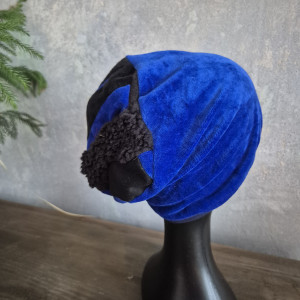 Czapka Chabrowa damska