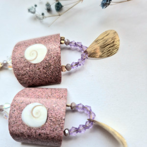 Kolczyki w kolorach ziemi