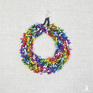 6993 Tęczowy Zawrót Głowy – Wielokolorowy Naszyjnik z Szklanych Koralików