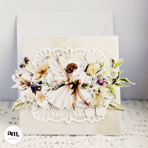 Kartka dla dziewczynki z wróżką - KKU-o1W