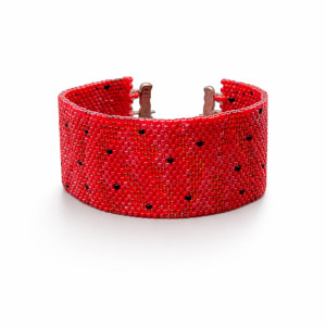 Bransoletka Snace Red Skin