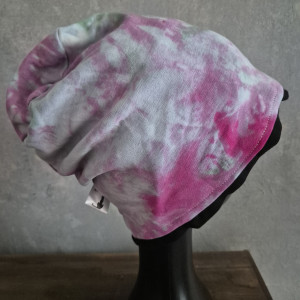 Czapka kolorowa dzianina