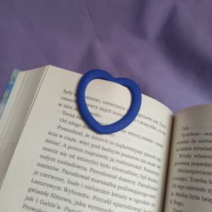 Zakładka do książki serce